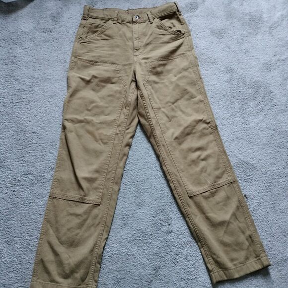 Uniqlo Pants Drawstring Men’s (Waist 27"-30") Tan Brown Color Stretch Casual - Picture 1 of 8